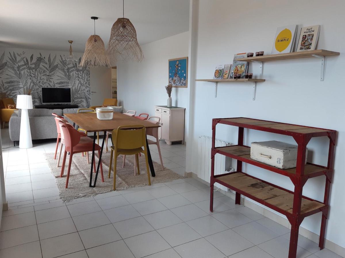 Appart Pour 8 Au Coeur De Noirmoutier - Terrasse Екстер'єр фото